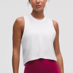 Lululemon Swiftly High-Low Cropped Tank Top *Wordmark